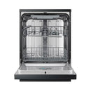 HISENSE HS623E91-Black FreeStanding Dishwasher, Black غسالة صحون هايسنس