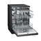 HISENSE HS623E91-Black FreeStanding Dishwasher, Black غسالة صحون هايسنس