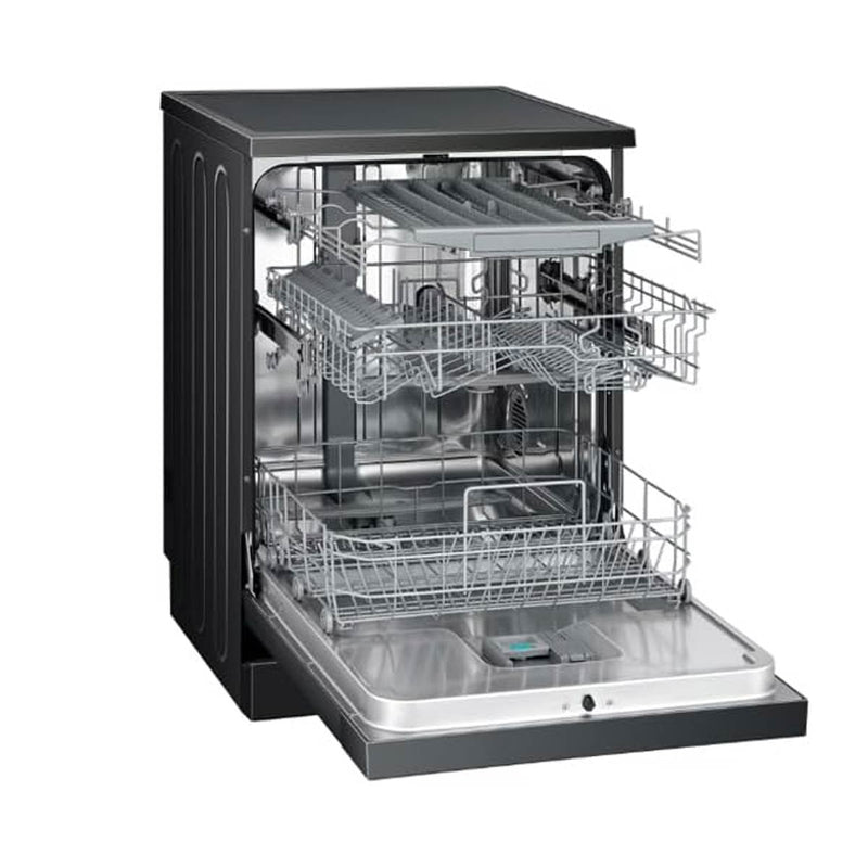 HISENSE HS623E91-Black FreeStanding Dishwasher, Black غسالة صحون هايسنس