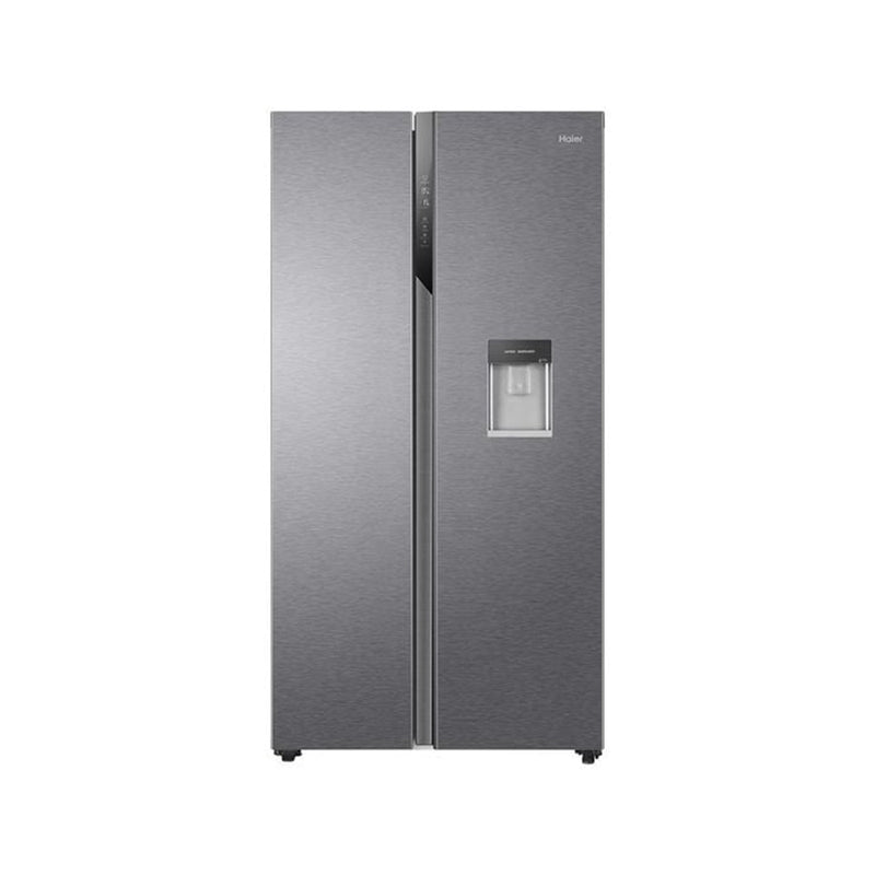 HAIER HSR3918EWPG 19ft Side By Side Refrigerator, Silver