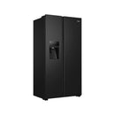 HAIER HSR3918FIPB 19ft Side By Side Refrigerator, Black