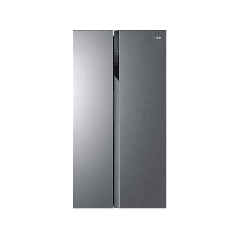 HAIER HSR3918FNPG 20ft Side By Side Refrigerator, Silver