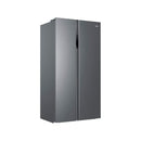 HAIER HSR3918FNPG 20ft Side By Side Refrigerator, Silver
