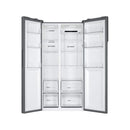 HAIER HSR3918FNPG 20ft Side By Side Refrigerator, Silver