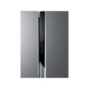 HAIER HSR3918FNPG 20ft Side By Side Refrigerator, Silver