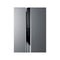 HAIER HSR3918FNPG 20ft Side By Side Refrigerator, Silver