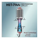NEWAL HST-7144 Hair Styler Ceramic Oval Brush With Special Bristle Design