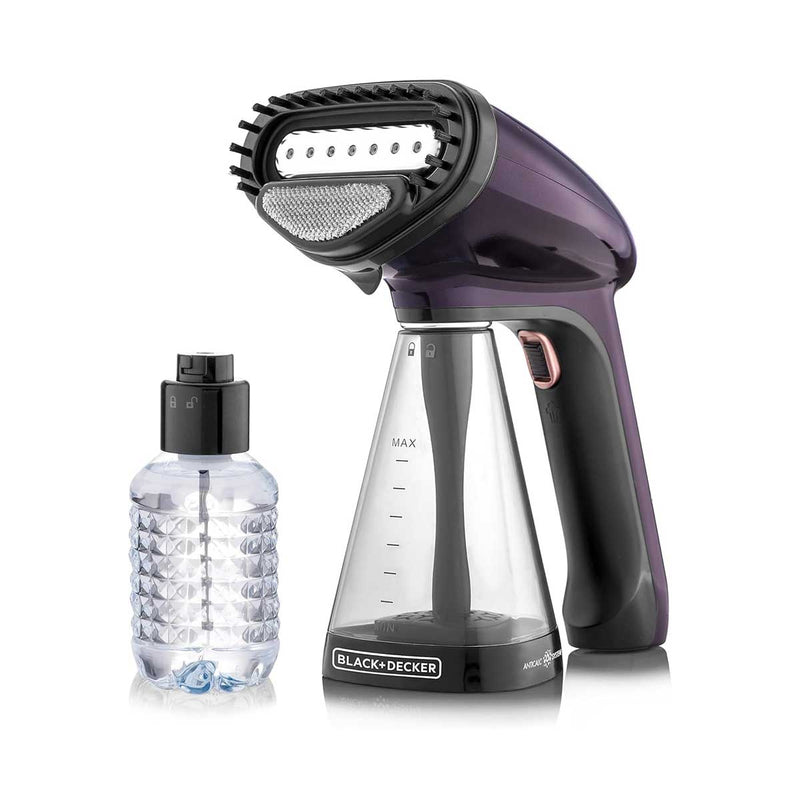 BLACK & DECKER HST1500-B5 835 Garment Steamer, Purple مكواة بخار الملابس