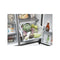 HAIER HSW59F18EIMM 22ft Side By Side Refrigerator, Gray