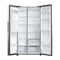HAIER HSW59F18EIMM 22ft Side By Side Refrigerator, Gray