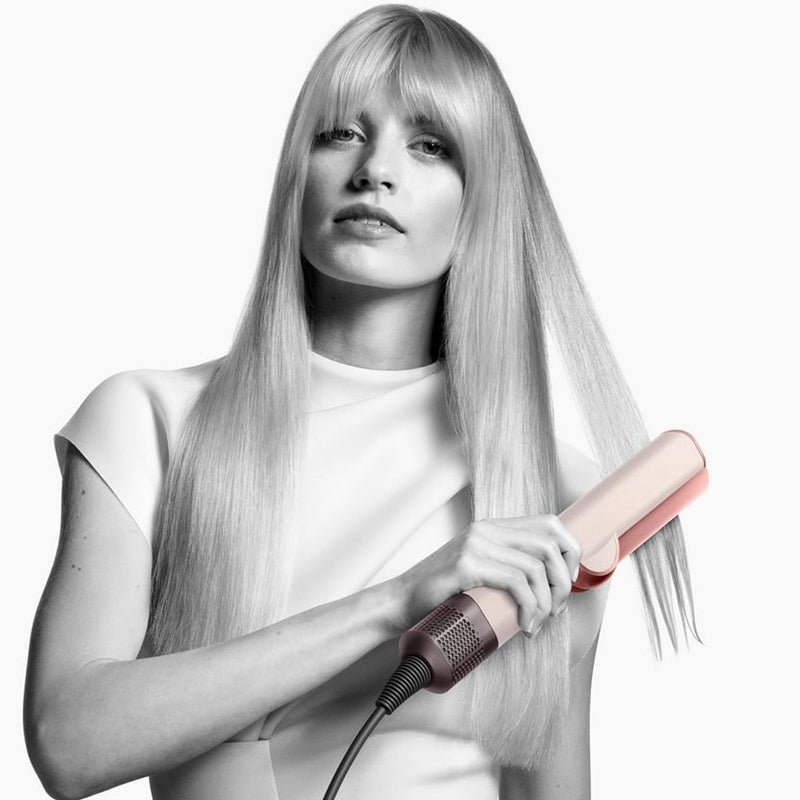 DYSON HT01 Airstrait™ Straightener in Ceramic Pink and Rose Gold مكواة الشعر المصنوعة من السيراميك دايسون