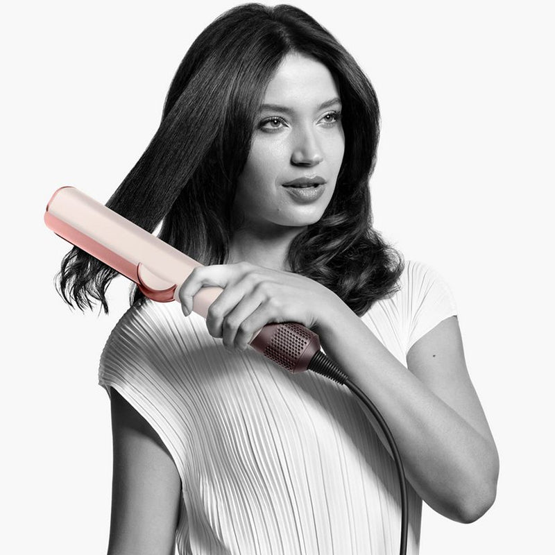 DYSON HT01 Airstrait™ Straightener in Ceramic Pink and Rose Gold مكواة الشعر المصنوعة من السيراميك دايسون