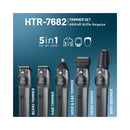 NEWAL HTR-7682 Man Hair Care, Silver ماكنة حلاقة نوال