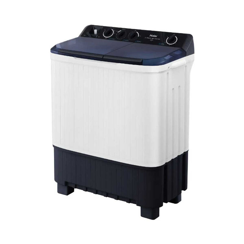 غسالة ملابس حوضين (13 + 7.5 كغم) من هاير HAIER HTW130-M1217 Semi-Automatic Twin Tub Washing Machine