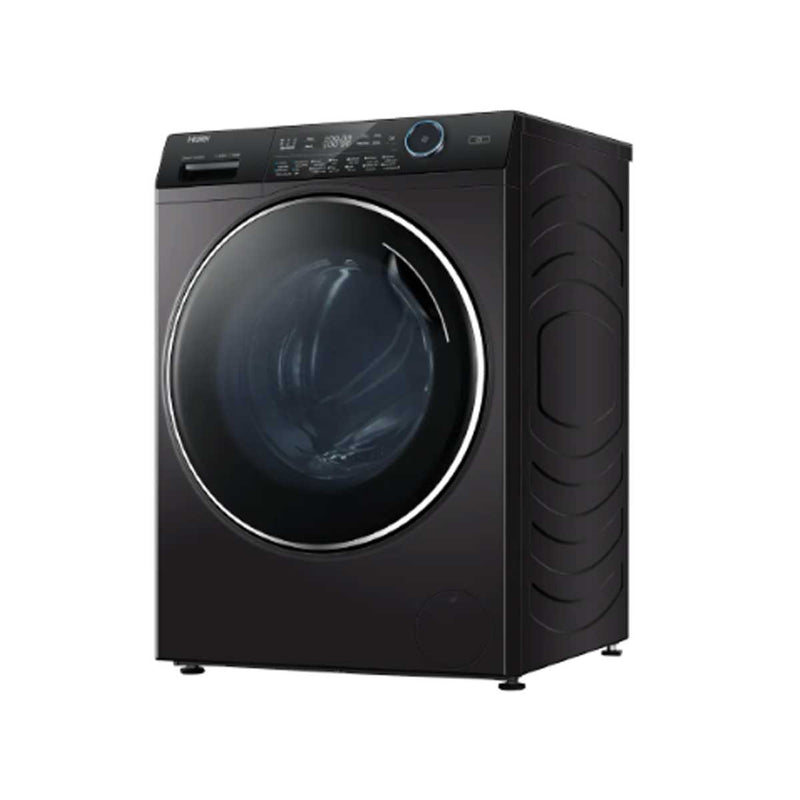 HAIER HWD100-B14979S8U1 Front Loading 10.5/6kg, Dark Silver غسالة هاير