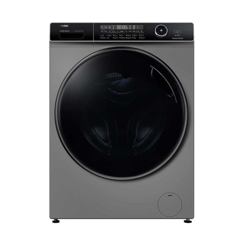 HAIER HWD120- B14979S8U1 غساله فول اوتماتيك هاير تجفيف تام  باب جانبي سعه 12 كيلو