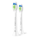 PHILIPS HX6062/14 Sonicare W2 Optimal White 2-Pack Brush Heads, White  رؤوس فرشاة اسنان سونيكير اس 2 علبة متكونة من قطعتين  فلبس