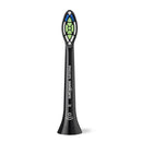 PHILIPS HX6062/91 Sonicare W2 Optimal White 2-Pack Brush Heads, Black  رؤوس فرشاة اسنان سونيكير اس 2 علبة متكونة من قطعتين  فلبس