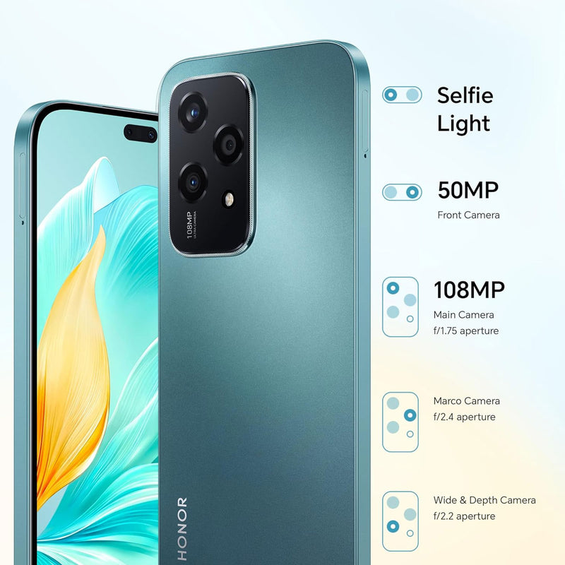 HONOR 200 Lite 8GB+256GB Cyan Lake + Free Gift