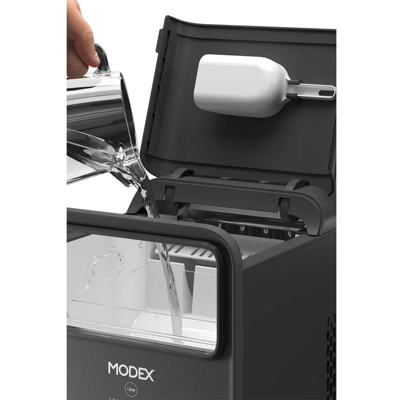 MODEX ICM90 Ice Maker  130W, Black صانعة الثلج مودكس