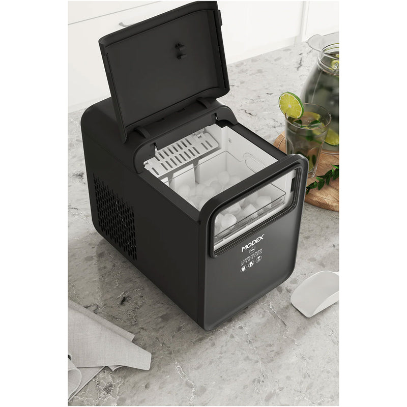 MODEX ICM90 Ice Maker  130W, Black صانعة الثلج مودكس