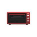 ICQN IM 4515 Electric oven with a capacity of 45 liters, Red ميني فرن احمر ايكون