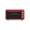 ICQN IM 4515 Electric oven with a capacity of 45 liters, Red ميني فرن احمر ايكون
