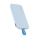 MOMAX IP118B iPower PD3 Power Bank with USB-C Cable 10000mAh, Blue شاحن طوارئ موماكس