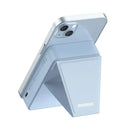 MOMAX IP121B 3081 Q.Mag Power 15 Magnetic Wireless Battery Pack with Stand 10000mAh, Blue بور بانك موماكس