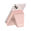 MOMAX IP121P Q.Mag Power 15 Magnetic Wireless Battery Pack with Stand 10000mAh Pink شاحن وايرلس ماكسيف مع ستاند موماكس