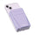 MOMAX IP121U Q.Mag Power 15 Magnetic Wireless Battery Pack with Stand 10000mAh, Purple وايرلس باتري