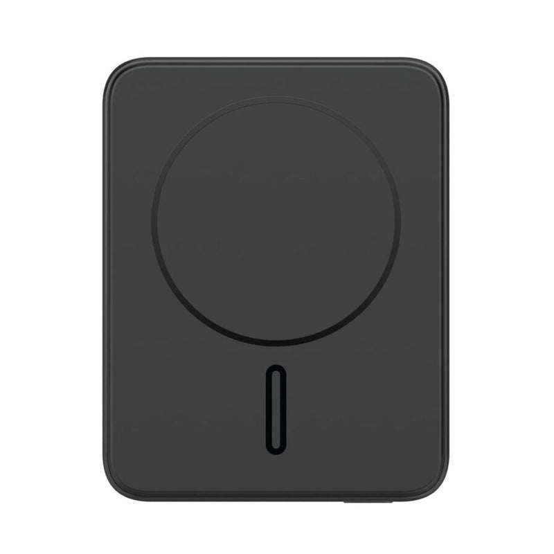 MOMAX IP123D Q.MAG Minimal 2 Magnetic Wireless Power Bank 10000mAh, Black شاحن وايرلس ماكسيف موماكس