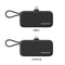 MOMAX IP130D 1-Power Mini 3-in-1 Power Bank 5000mAh, Black شاحن طوارئ موماكس