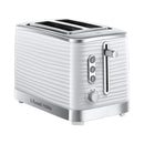 RUSSELL HOBBS Inspire 2 Slice White Toaster, White محمصة خبز روسل هوبس