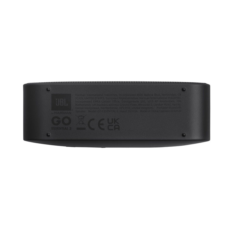 JBL	JBLGOES2BLKEU 3740 Go Essential 2, Black سماعات وايرلس