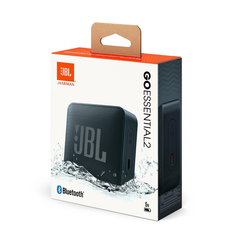 JBL	JBLGOES2BLKEU 3740 Go Essential 2, Black سماعات وايرلس