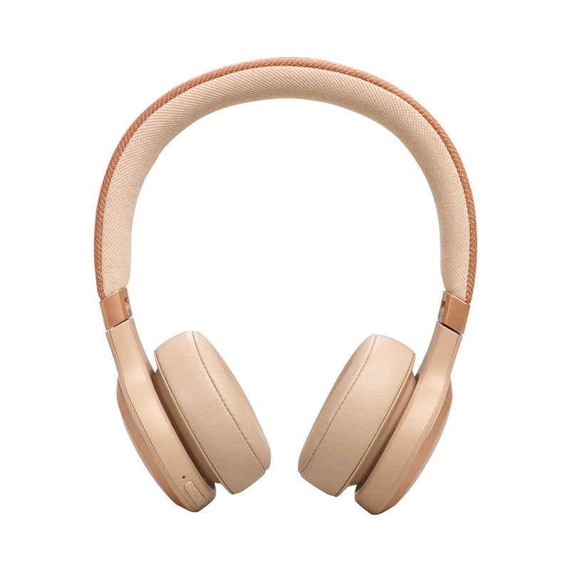 JBL JBLLIVE670NCSAT 6151 Live 670NC, Sandstone سماعات رأس وايرلس