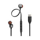 JBL JBLT310CBLK 6154 Tune 310C USB, Black سماعة واير
