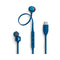 JBL JBLT310CBLU 6483 Tune 310C USB, Blue سماعة واير