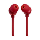 JBL JBLT310CRED 6484 Tune 310C USB, Red  سماعة واير