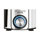 NEWAL JCR-6195 Juicer 2 speed settings and Pulse function