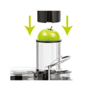 NEWAL JCR-6195 Juicer 2 speed settings and Pulse function