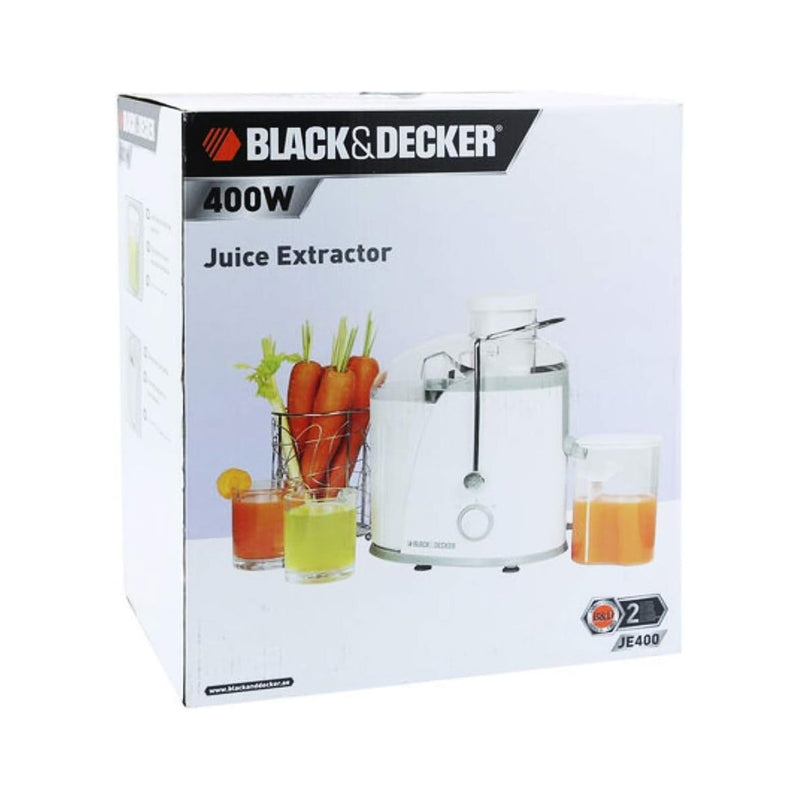 BLACK & DECKER JE400-B5 843 Juice Extractor معصارة
