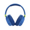JBL JBLJR460NCBLU 6139 JR 460NC Wireless Over-Ear Noise Cancelling Kids Headphones, Blue سماعات مع مايكروفون مدمج