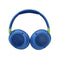 JBL JBLJR460NCBLU 6139 JR 460NC Wireless Over-Ear Noise Cancelling Kids Headphones, Blue سماعات مع مايكروفون مدمج