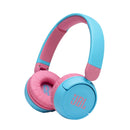 JBL JBLJR310BTBLU 6050 JR310BT Wireless Bluetooth On-Ear Kids Headphones, Blue  سماعات رأس لا سلكية للاطفال