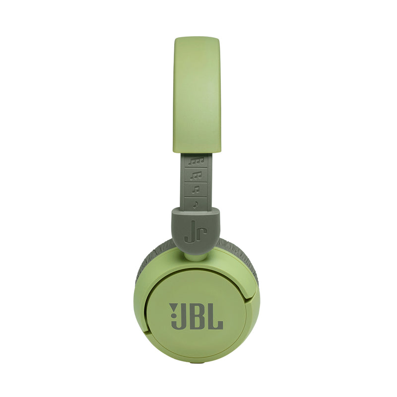 JBL JBLJR310BTGRN 6051 JR310BT Wireless Bluetooth On-Ear Kids Headphones, Green سماعات رأس لا سلكية للاطفال
