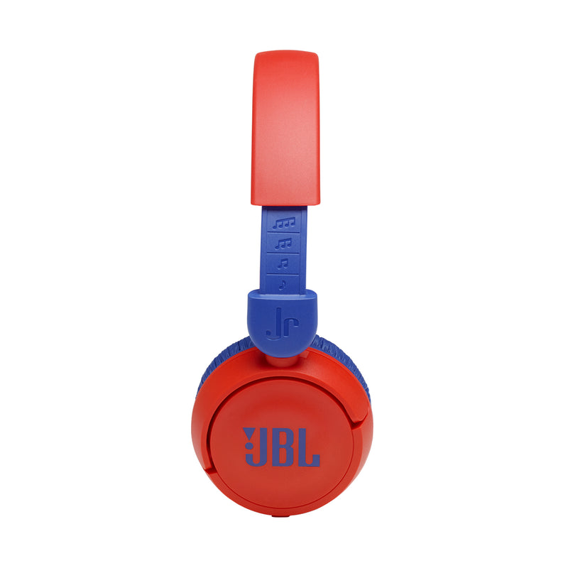 JBL JBLJR310BTRED 6052 JR310BT Wireless Bluetooth On-Ear Kids Headphones, Red سماعات رأس لاسلكية للاطفال