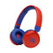 JBL JBLJR310BTRED 6052 JR310BT Wireless Bluetooth On-Ear Kids Headphones, Red سماعات رأس لاسلكية للاطفال