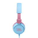 JBL JBLJR310BLU 6049 JR310 Wireless Bluetooth On-Ear Kids Headphones, Blue  سماعات رأس للاطفال